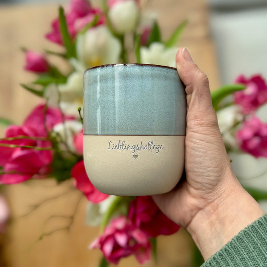 Becher - Abschied Kollegin