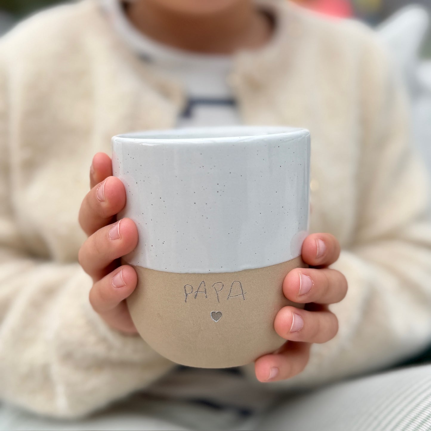 Becher - DIY Kinderhandschrift