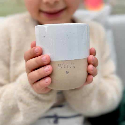 Becher - DIY Kinderhandschrift