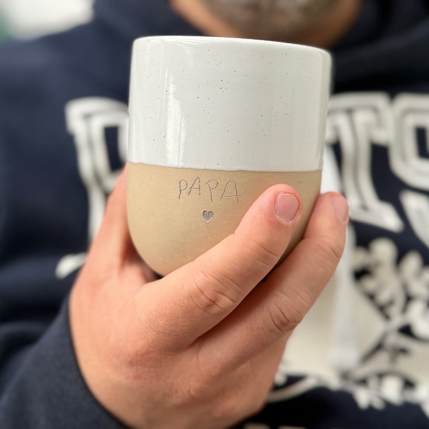 Becher - DIY Kinderhandschrift