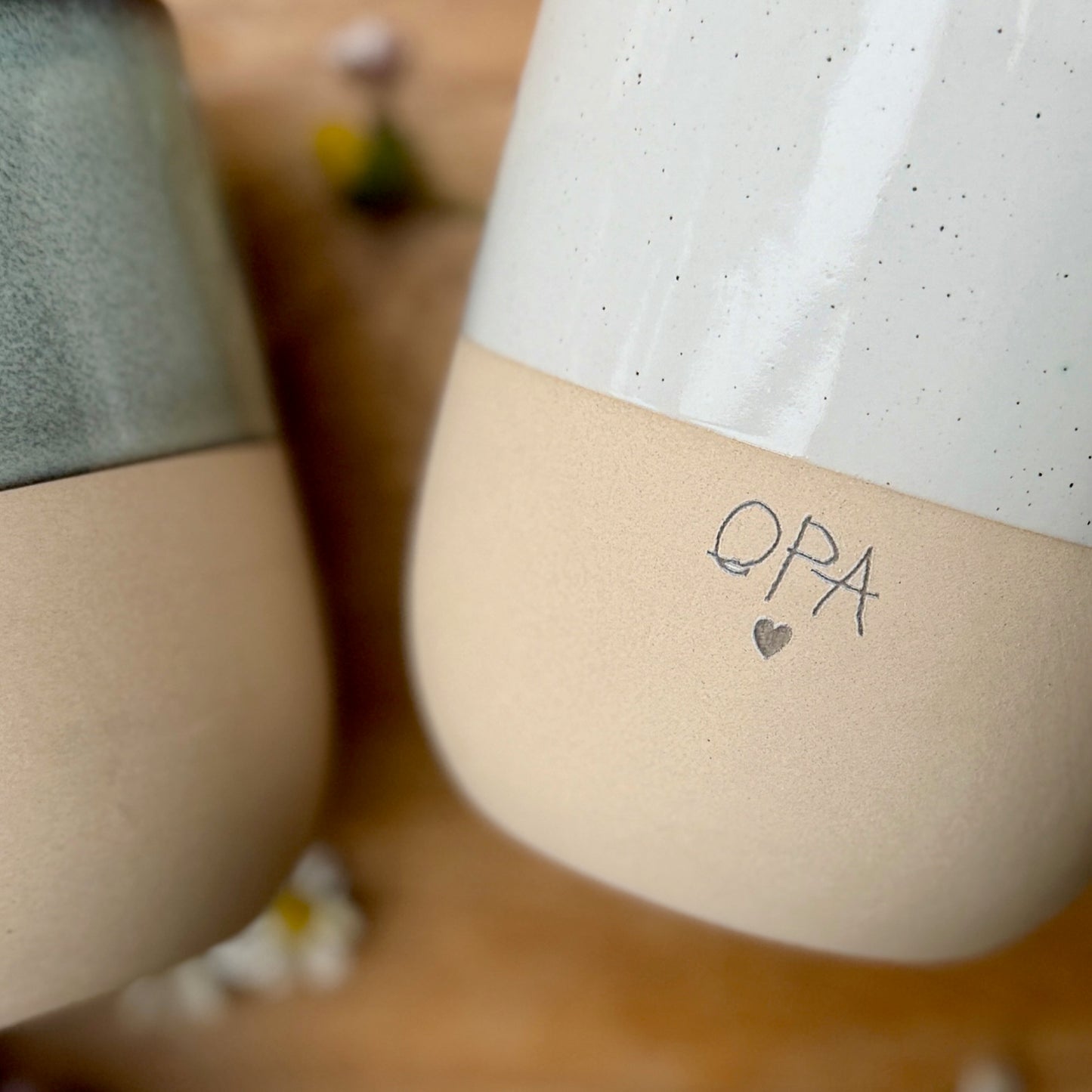 Becher - DIY Kinderhandschrift