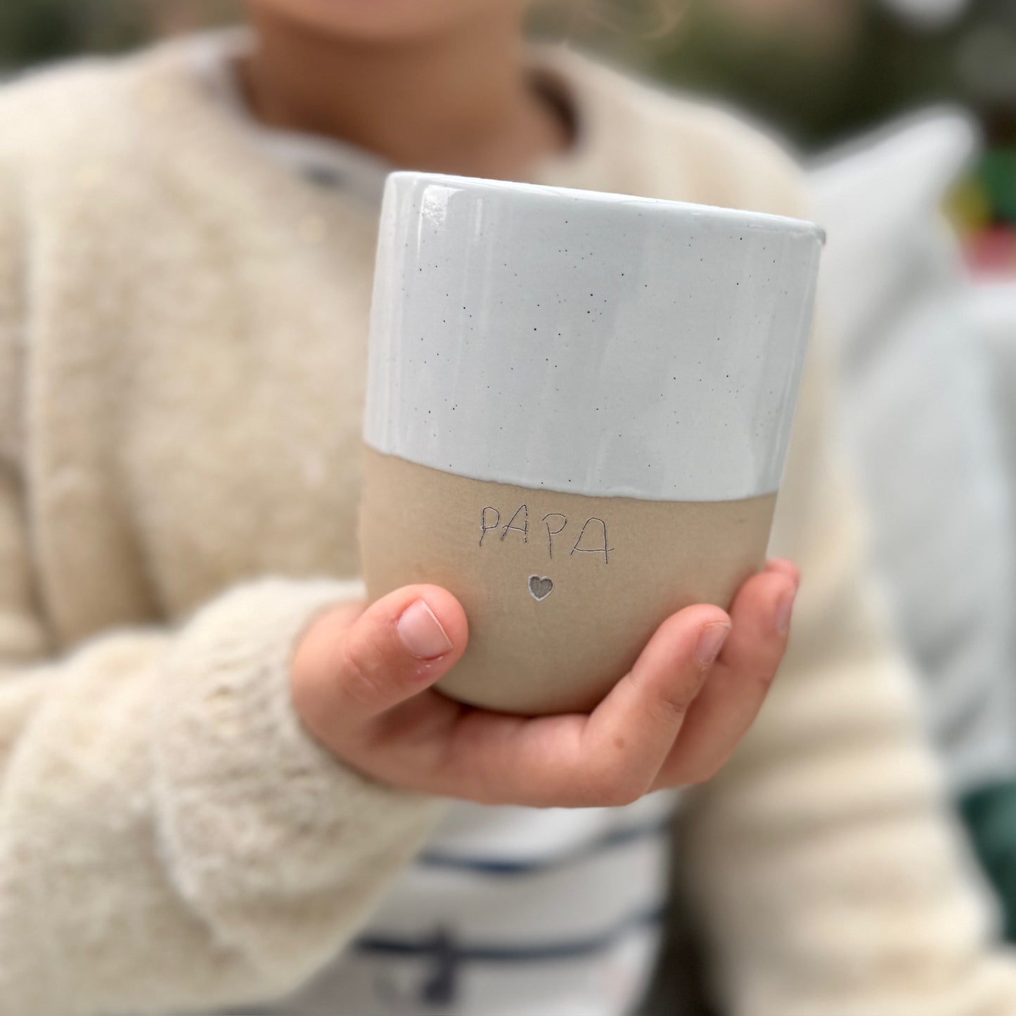 Becher - DIY Kinderhandschrift