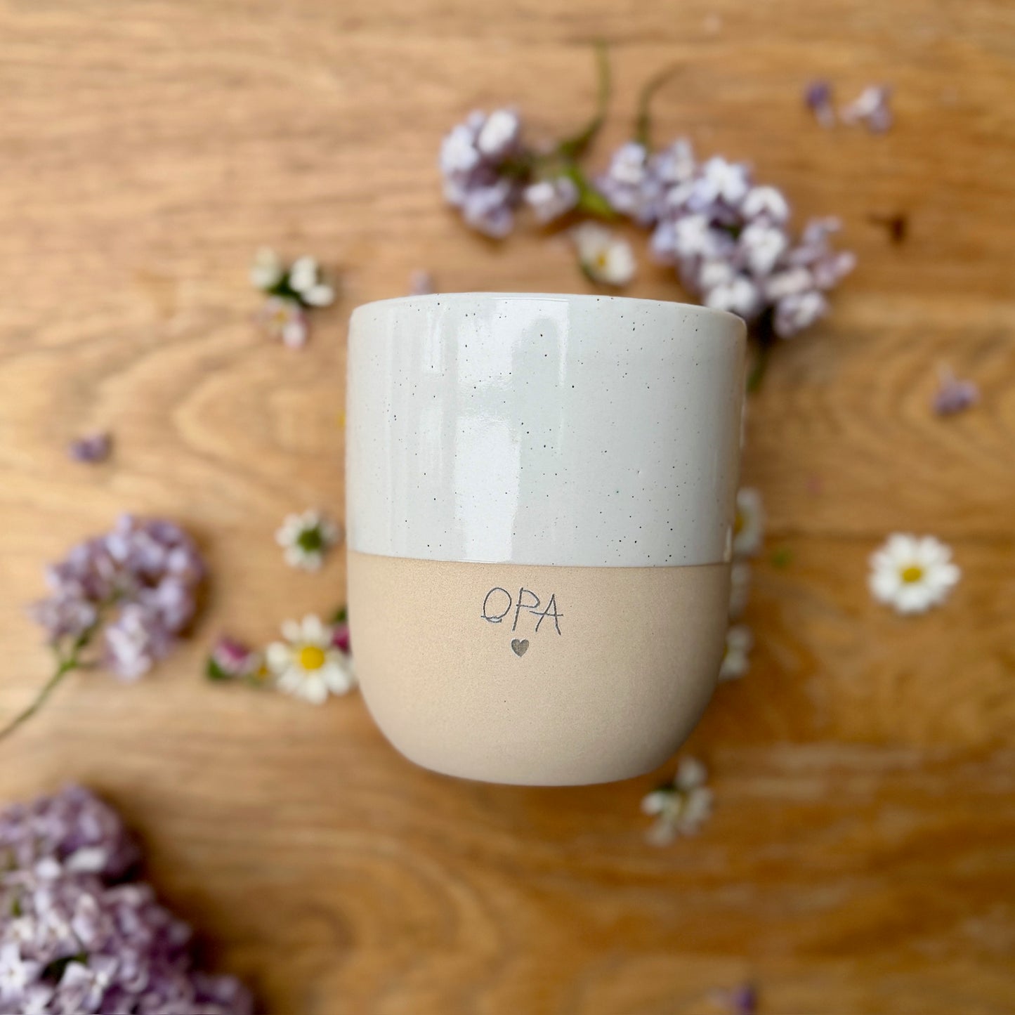 Becher - DIY Kinderhandschrift