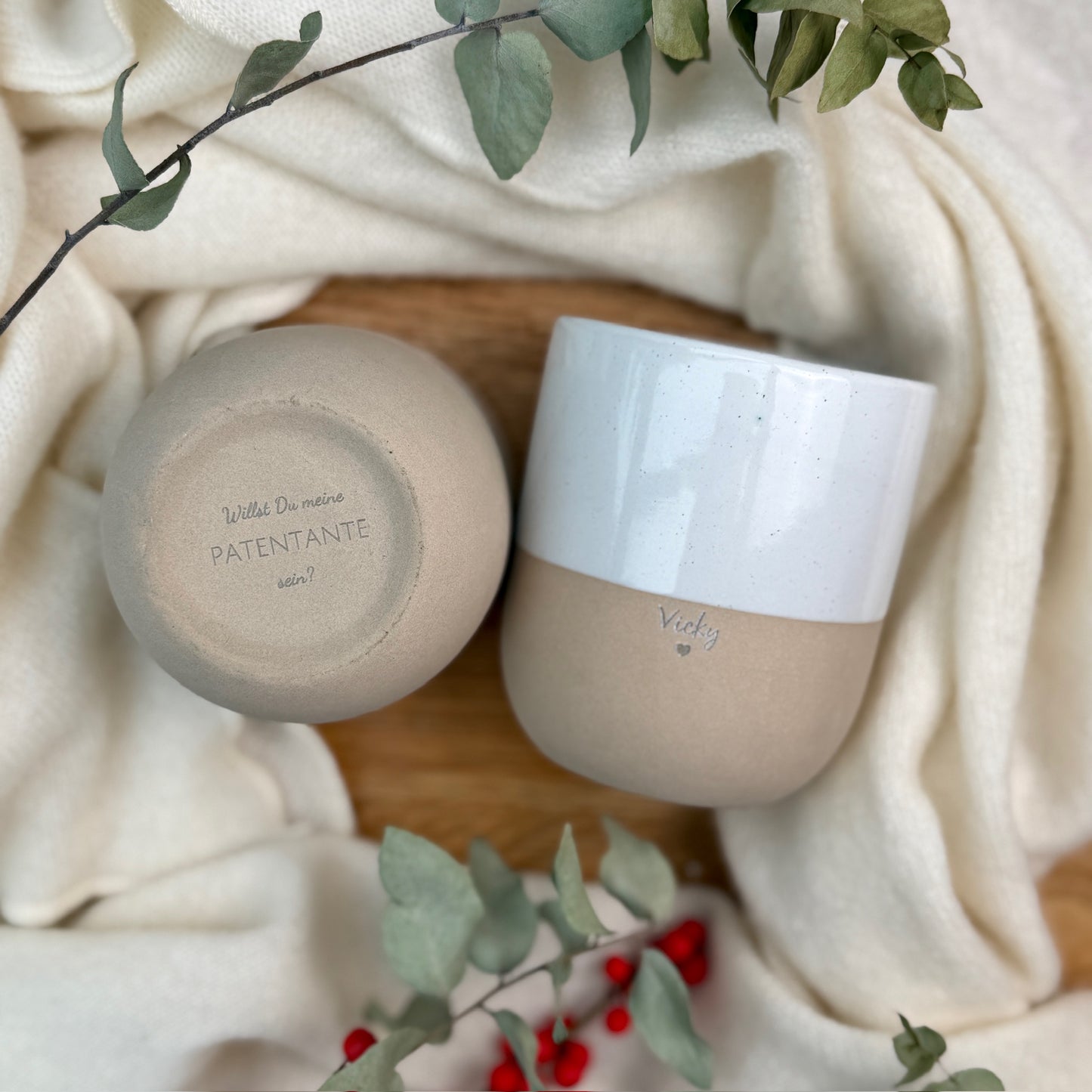 Becher - Patin / Pate fragen