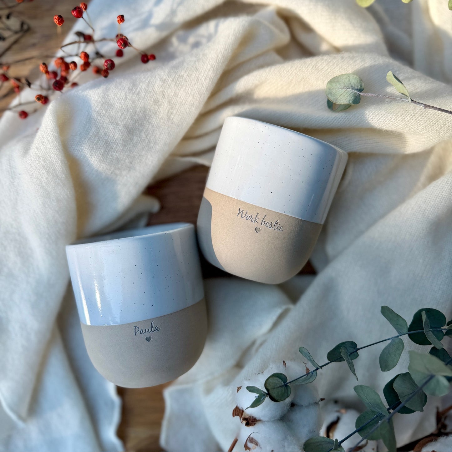 Becher - Abschied Kollegin
