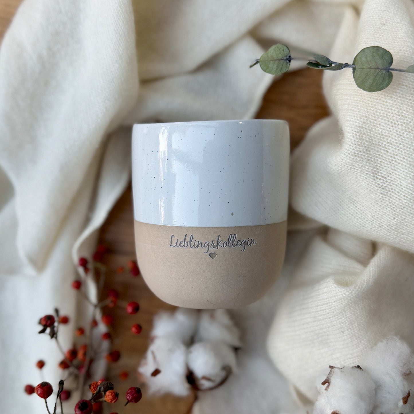Becher - Abschied Kollegin