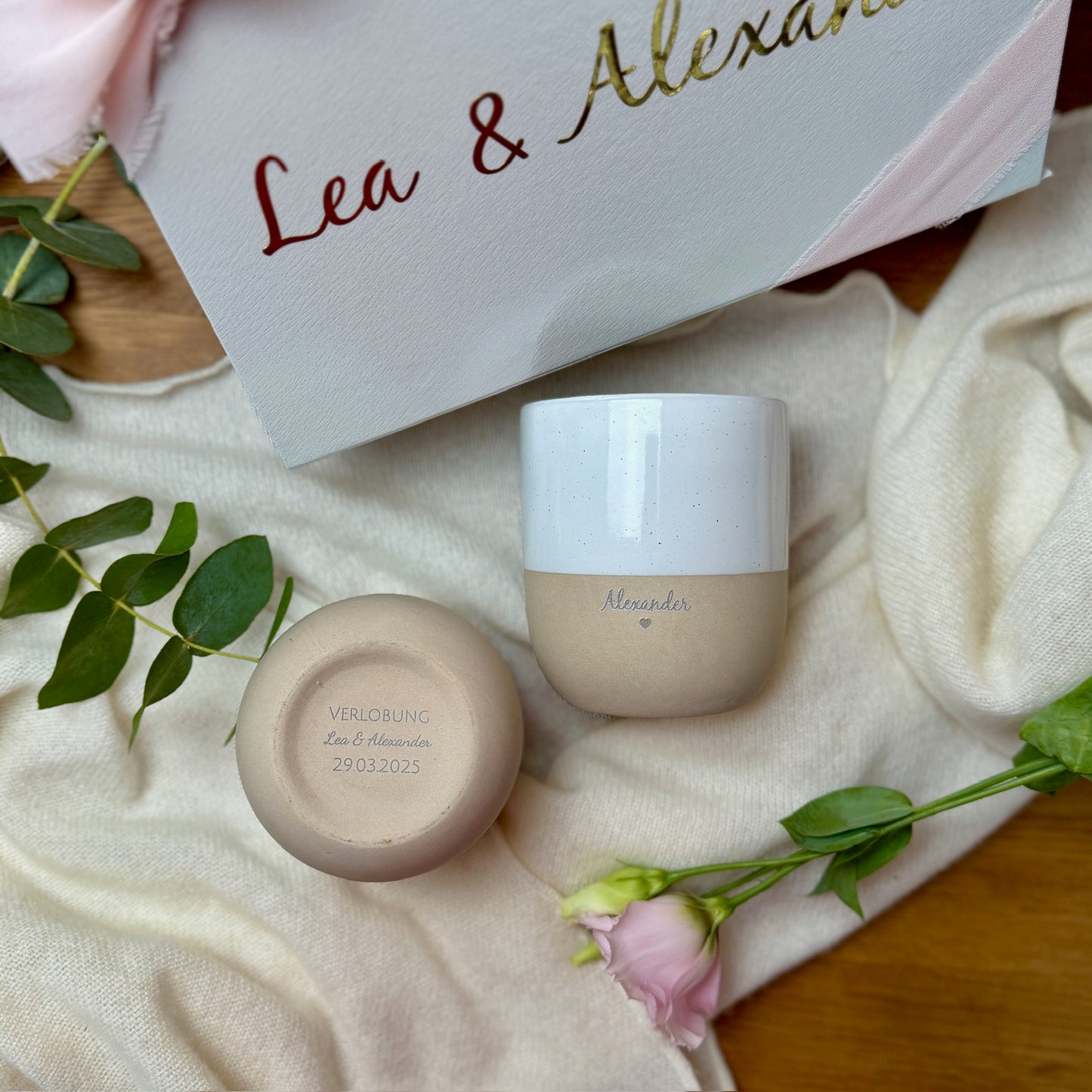 Becherset - Hochzeitsgeschenk