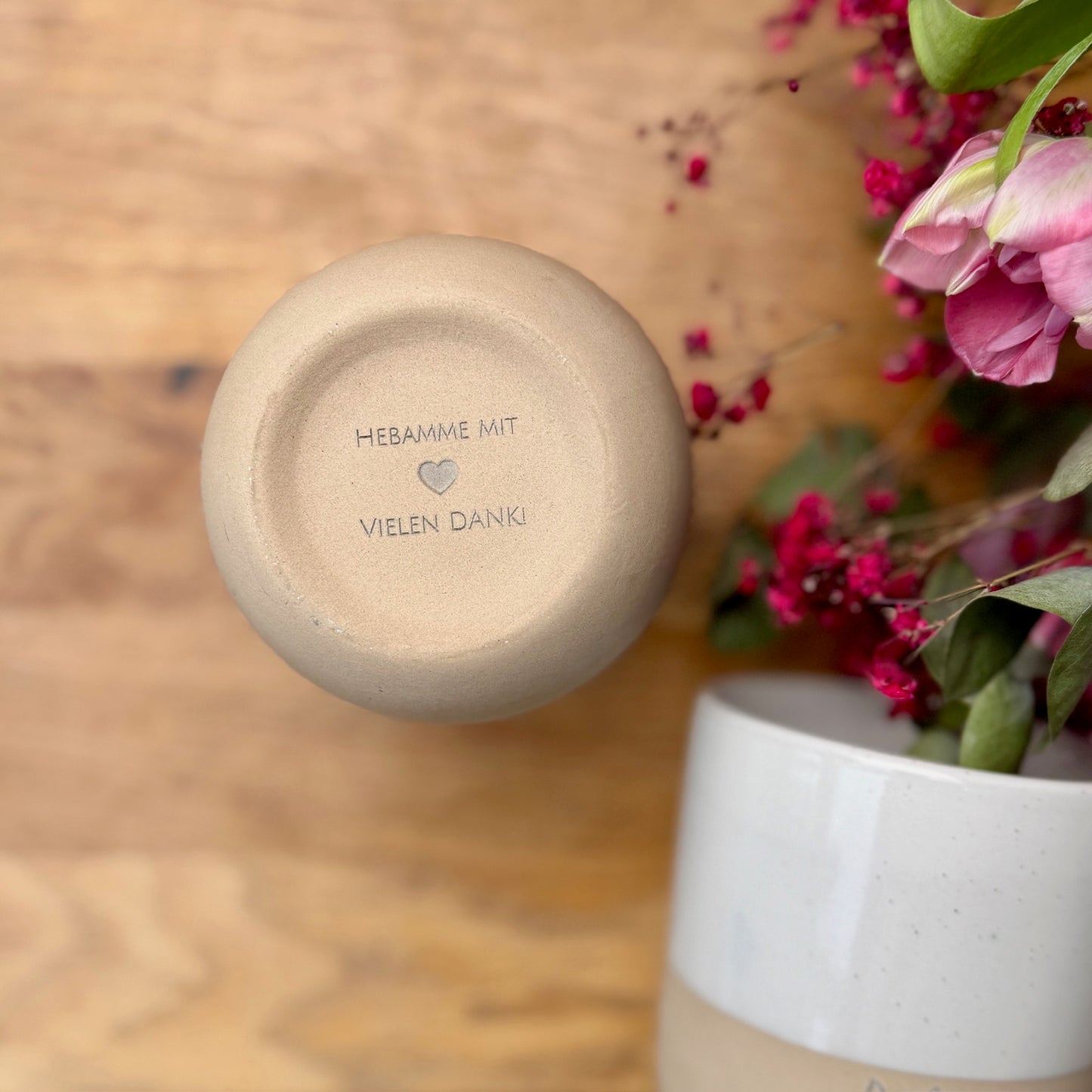 Personalisierte Tasse als Abschiedsgeschenk für Erzieherin