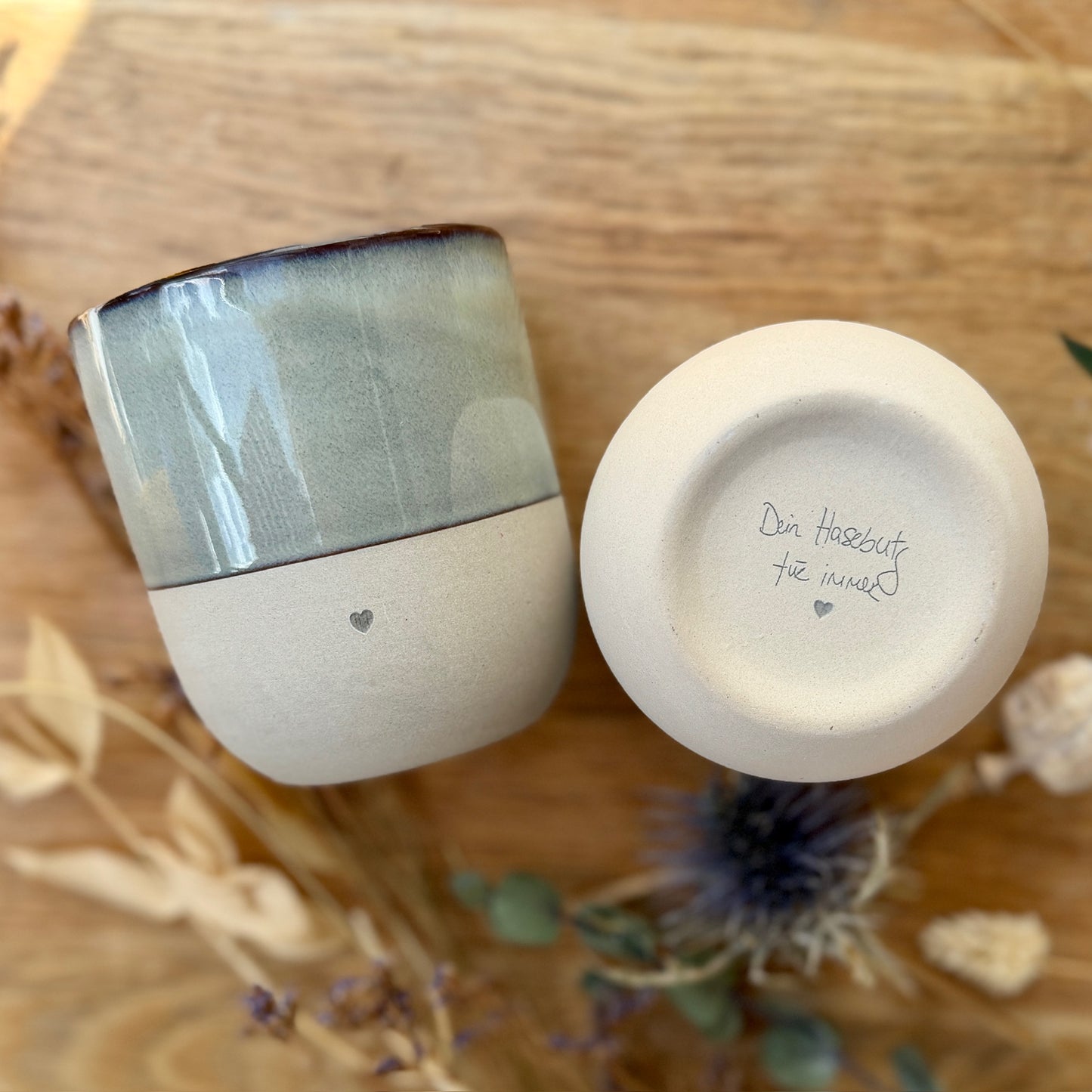 Becher - DIY Handschrift