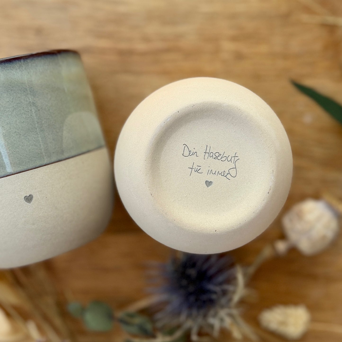 Becher - DIY Handschrift